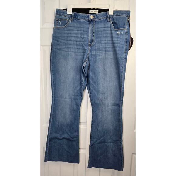 Knox Rose Denim - Knox Rose Women's High Rise Bootcut Jeans- Size 18W